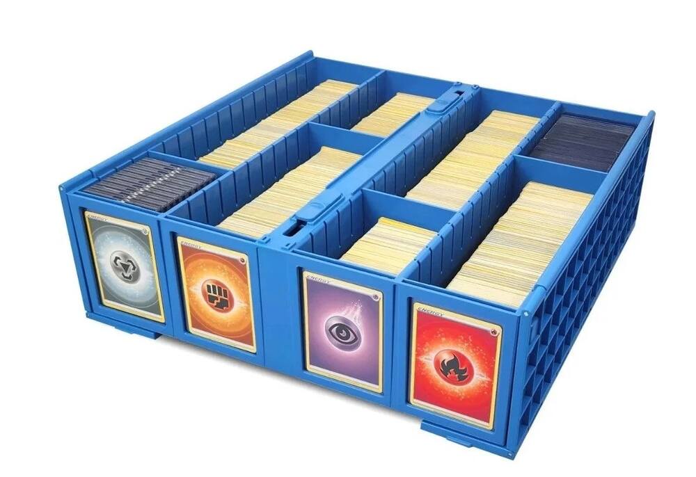 BCW Plastový box na 3200 karet, modrý